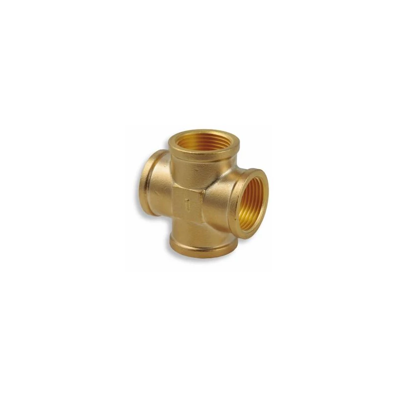 Fiting mosadz kríž 3/4" Novaservis FT232/20