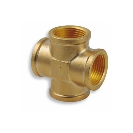 Fiting mosadz kríž 3/4" Novaservis FT232/20