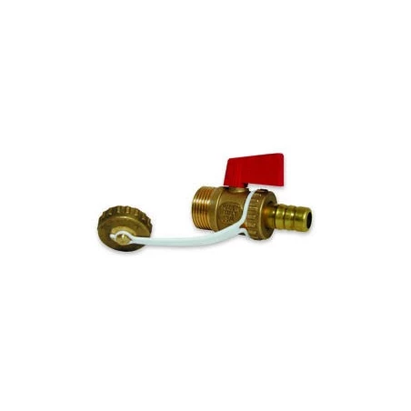 Vypúšťací guľový uáver- 1/2"M páčka