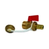 Vypúšťací guľový uáver- 1/2"M páčka