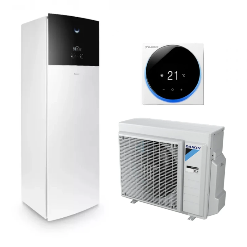 Daikin Altherma 3 R F 6kW 230l EHVH08S23E9W + ERGA06EVA len vykurovanie